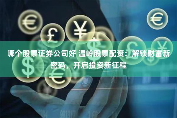 哪个股票证券公司好 温岭股票配资：解锁财富新密码，开启投资新征程